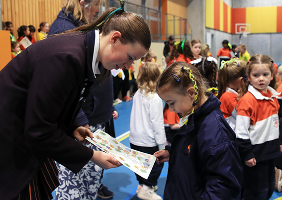 Big Sister Little Sister program at Fahan School