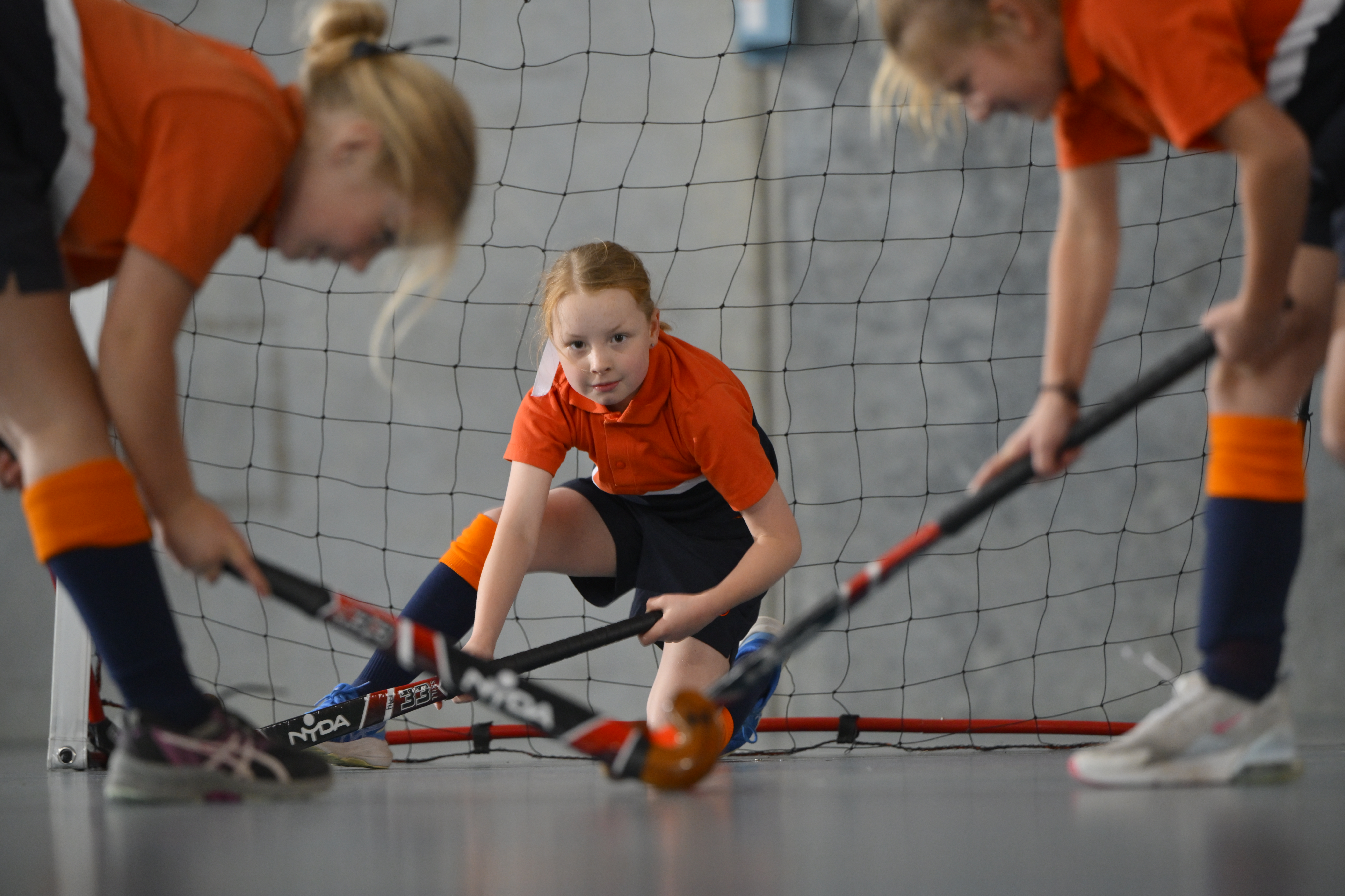Students in the gym at Fahan School
