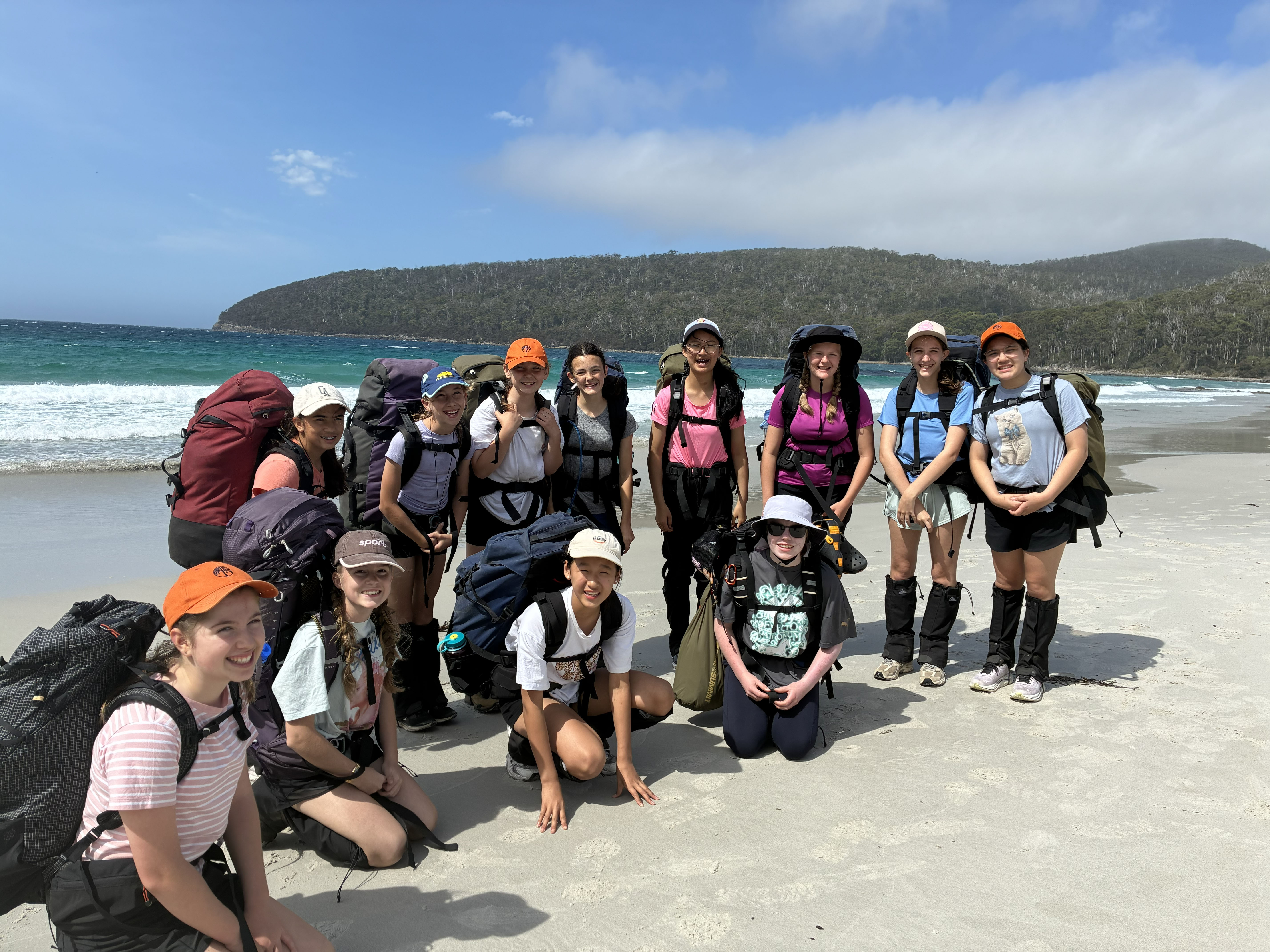Outdoor Education camp at Fahan School