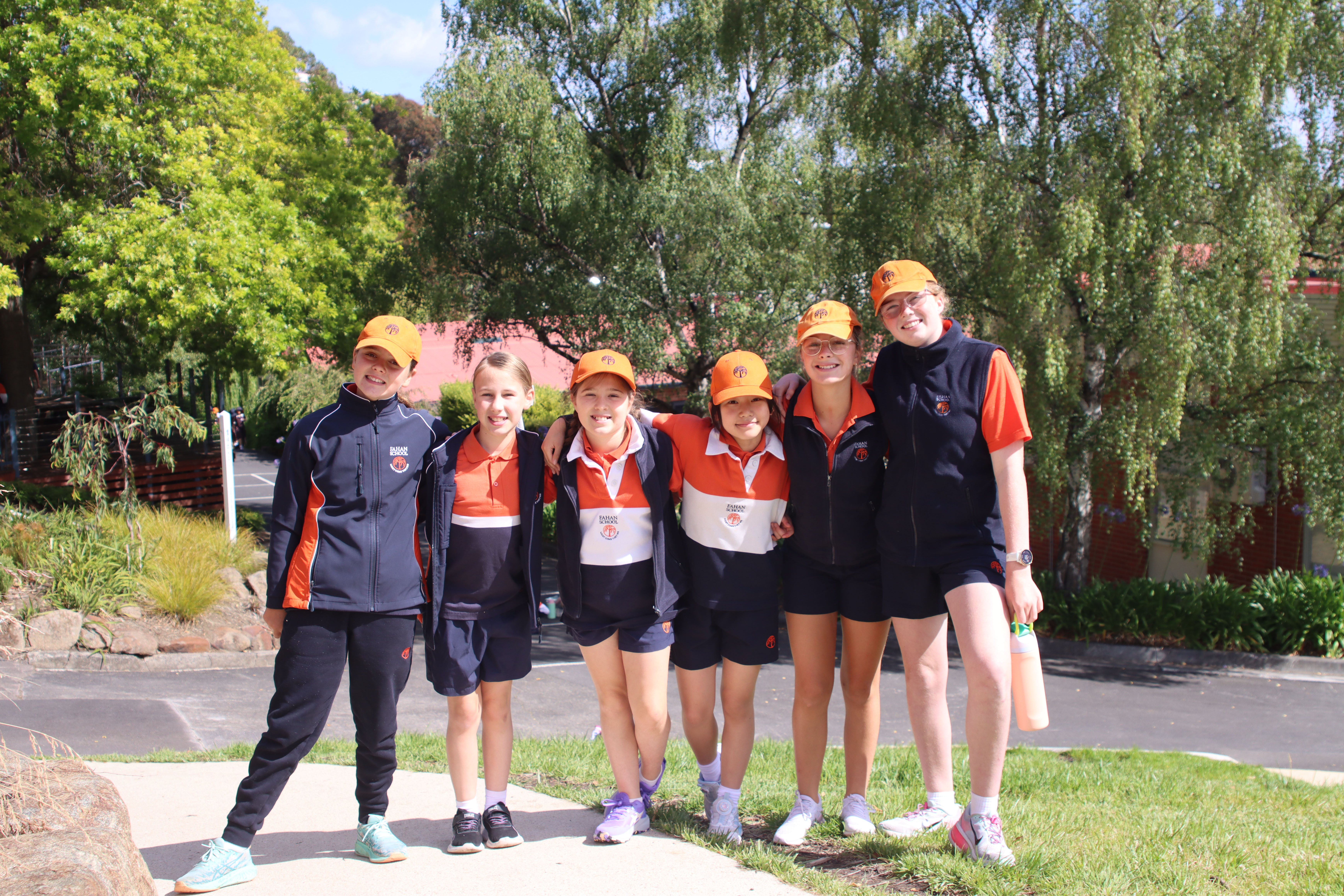 Fahan students at a surf life saving class