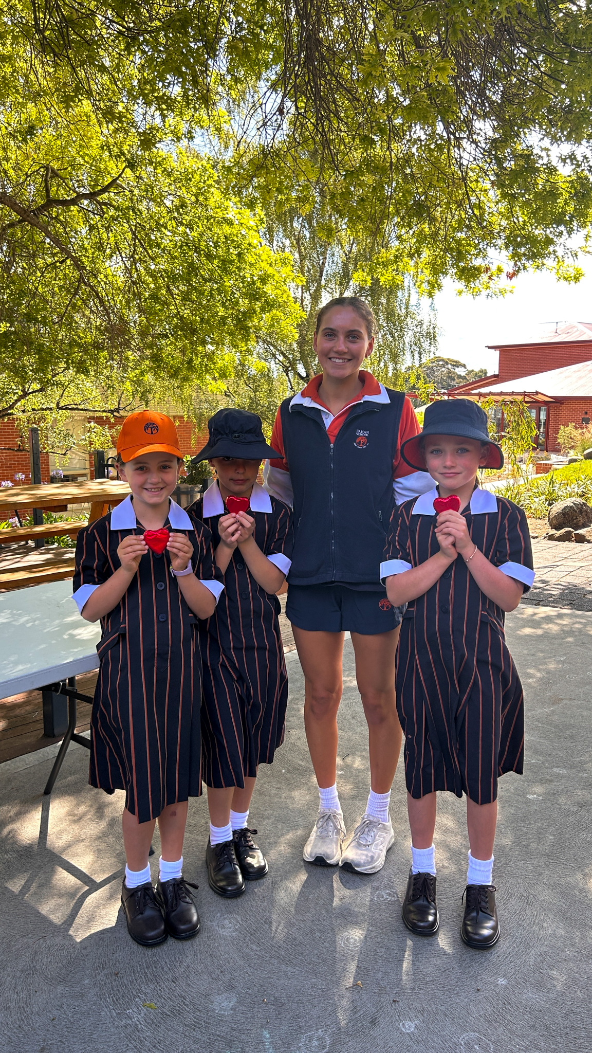 Year 12 students at Fahan School