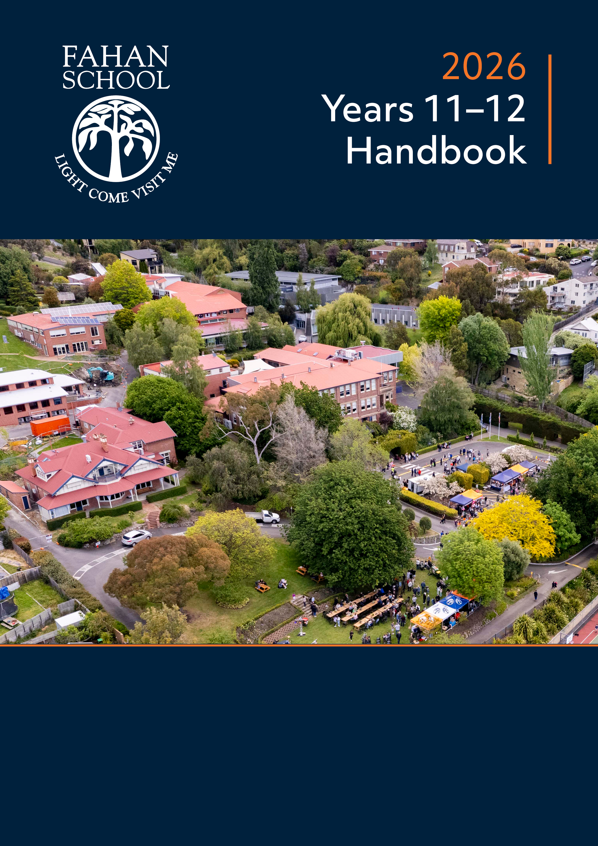 2027 Years 11 and 12 Subject Handbook cover