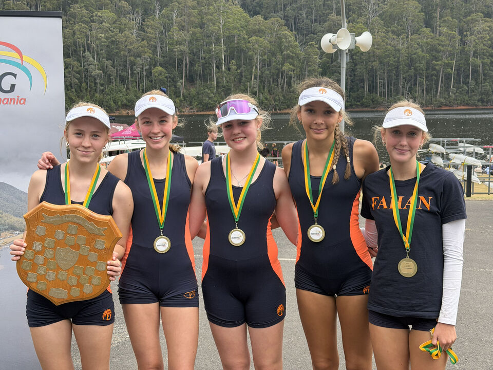 Fahan's Leading Performance at the Tasmanian All Schools Rowing Championships
