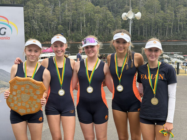 Fahan's Leading Performance at the Tasmanian All Schools Rowing Championships