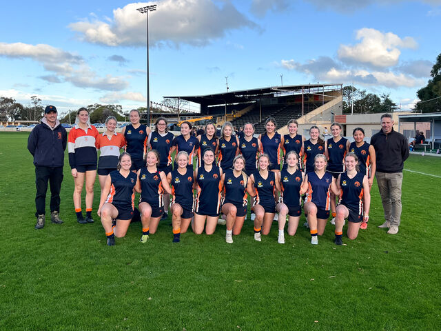 1st Grade AFL Team Play in SSATIS Grand Final
