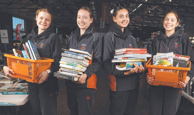 Year 9 Students Support Variety Monster Book Fair