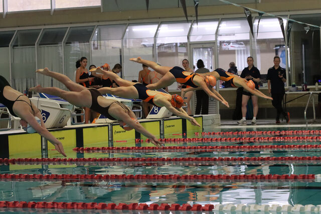 The Senior School take to the pool for their Annual Swimming Carnival