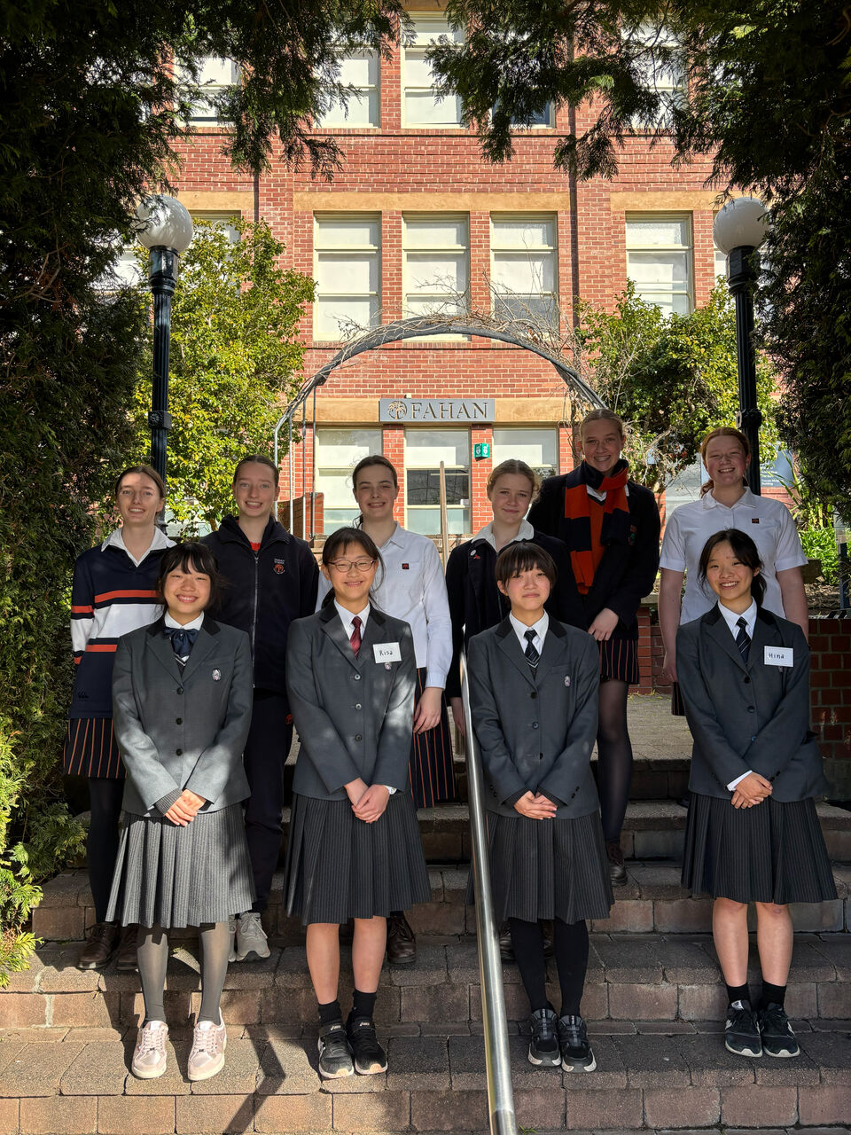 Welcoming Senior Students from our Sister School Aoyama Gakuin Yokohama Eiwa