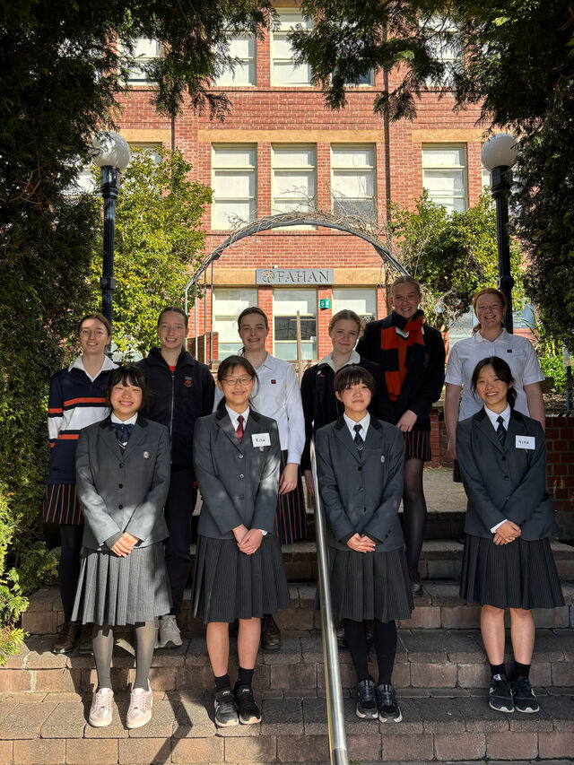 Welcoming Senior Students from our Sister School Aoyama Gakuin Yokohama Eiwa