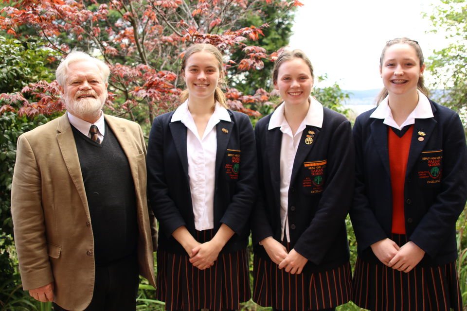 Winners of the Year 12 Fundraising Raffle